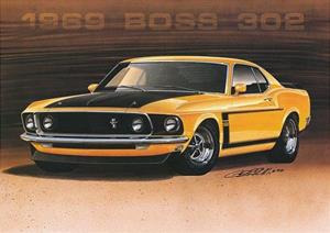 "1969 Mustang Boss 302"