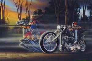 "Dark Knight" Artwork by David Mann