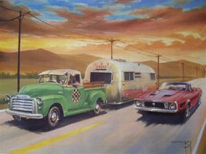 "Airstream & Mustang"