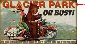 "Glacier Park or Bust"