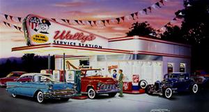 "Wally&#39;s Service Station"