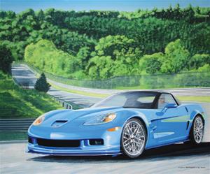 "Corvette ZR1 at Nurburgring"