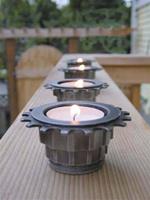 "Sprocket/Gear Tea Lights"