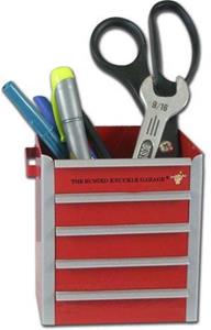 "Miniature Toolbox Pencil Cup"