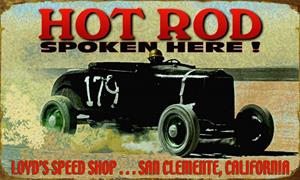 "Hot Rod Spoken Here"