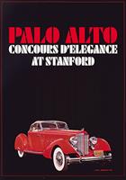 "1986 Palo Alto Concours d'Elegance Poster"