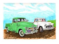 "1955 Chevy Pickups"