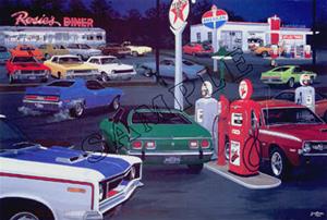 "American Style" Car Art by Dave Snyder