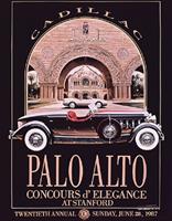 "1987 Palo Alto Concours d'Elegance Poster"